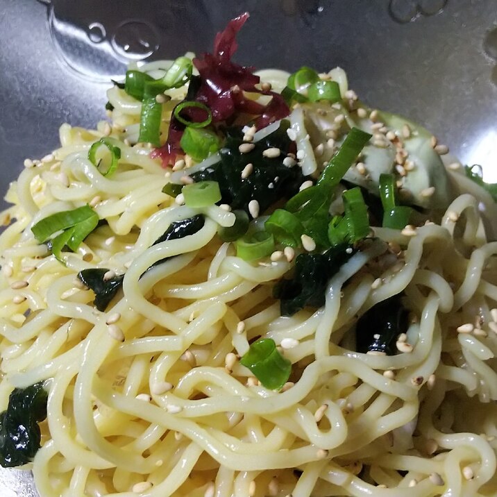 海藻ラーメンサラダ